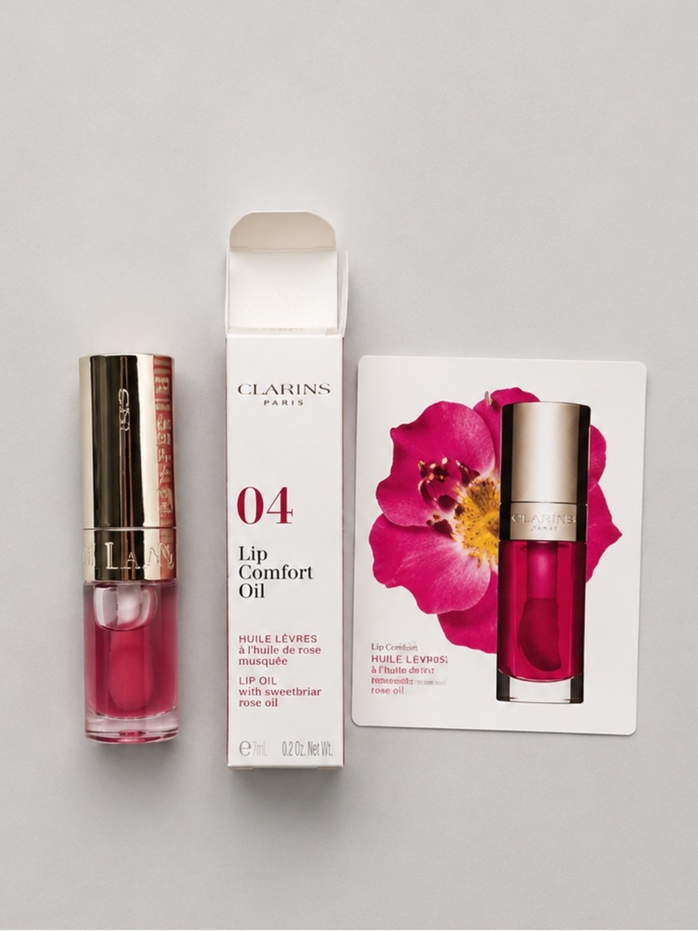 Clarins Lip Comfort Oil Hydrating and Plumping Lip Oil